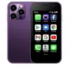 Image de Mini Smartphone Petite Taille 3.0 Pouces 2GB+16GB Android 9.0 Dual SIM 3G WiFi Violet