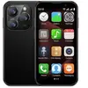 Image de Mini Smartphone Petite Taille 3 Pouces Android 9 Dual SIM 2GB+16GB Rose Noir