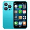 Image de Mini Smartphone Petite Taille 3 Pouces Android 9 Dual SIM 2GB+16GB Rose Bleu Foncé