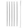 Image de PAILLES EN METAL x5