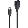 Image de ADAPTATEUR USB-C MALE VERS USB 3.1 FEMELLE NOIR