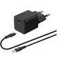 Image de Chargeur secteur 20W + Cable USB-C 1m Noir