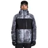 Image de Quiksilver - Sycamore Printed Jk - Veste ski homme Thermostamp Grayscale - M