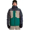 Image de QUIKSILVER Dawson - Gris / Vert / Noir - taille S 2026