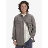 Image de Quiksilver - Mohab Washed Twill Ls Shirt - Chemise homme Chocolate Brown - XS