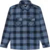 Image de Quiksilver - Bering Strait Check Shirt - Chemise homme China Blue Northsea Plaid - M