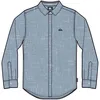 Image de Quiksilver - Mw Premium Stretch Ls - Chemise homme Ashley Blue - XL