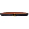 Image de Lauren Accesorios Ceinture 412912038 Logo Reversible S