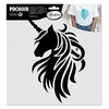 Image de Pochoir pour textiles - Licorne