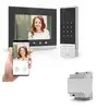 Image de Kit Visiophone filaire connecté Extel Code Connect avec digicode intégré et son transformateur RAIL DIN