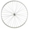 Image de Roue velo urbain 650 x 30a ar ecrou axe plein jante alu argent rl a visser 5/6/7v 36t