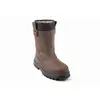 Image de Bottes fourrées KAMA S3 CI en cuir marron avec embout et semelle acier - T.44 - - RAMA3N-44
