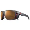 Image de Julbo - Shield M High Mountain 2-4 - Lunettes de soleil Noir Translu / Orange Fluo - Reactiv High Mountain 2-4 - Brown