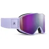 Image de Julbo - Cyrius-X Reactiv 0-4 - Masque ski Violet Clair - Reactiv High Contrast 0-4