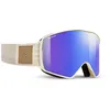 Image de Julbo - Launcher Reactiv 1-3 - Masque ski Beige - Reactiv Glare Control 1-3 Flash Bleu