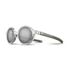Image de Julbo - Walk - Spectron 3 - Lunettes de soleil enfant Shiny Cristal / Mat Army - S3+ - Smoke / Silver Flash
