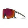 Image de Julbo - Edge - Spectron 3 - Lunettes de soleil homme Matte Army / Black - S3CF - + SP0 Smoke / Multilayer Red + AF & Spectron 0 + AF