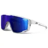 Image de Julbo - Fury - Reactiv 1-3 - Lunettes de soleil Matte White / Tranlucide Grey - Reactiv High Contrast 1-3