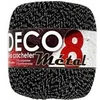 Image de Coton à crocheter DECO 8M -(...) - Noir (NOIR ARGENTE)