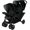 Image de Poussette Double Stadium Duo Noir/Gris