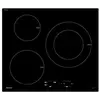 Image de SPI4367B - Table de cuisson à induction - 3 plaques de cuisson - Niche - largeur : 56 cm - profondeur : 49 cm - noir