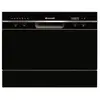Image de DFC6519B - Lave-vaisselle - largeur : 55 cm - profondeur : 50 cm - hauteur : 43.8 cm - noir