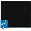 Image de BPI6310B - Table de cuisson à induction - 3 plaques de cuisson - Niche - largeur : 56 cm - profondeur : 49 cm - noir