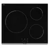 Image de BPI6364B - Table de cuisson à induction - 3 plaques de cuisson - Niche - largeur : 56 cm - profondeur : 49 cm - noir