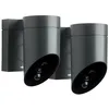Image de somfy 1875341 - Pack de 2 Outdoor Camera 2 Grises, Caméras avec détection de Mouvement Intelligente, Sirène intégrée de 110 DB, Branchement Possible sur Un luminaire existant, Images Full HD 1080p en occasion ou reconditionné