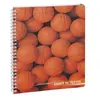 Image de Cahier de textes Sport spiralé Modèle aléatoire