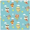 Image de Tissu coton Dashwood Summer Fun animaux vendu au mètre(...) - Bleu (52)