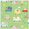 Image de Tissu coton Dashwood Summer Fun véhicules vendu au mètre(...) - 0009 Vert