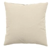 Image de - Coussin uni effet Bachette déhoussable - 40 x 40 cm - Ecru