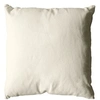 Image de - Coussin uni effet Bachette déhoussable - 60 x 60 cm - Ecru