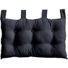 Image de - Tête de lit coussin Panama à suspendre - 70 x 45 cm - Gris foncé - Panama