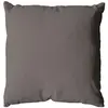 Image de - Coussin uni effet Bachette déhoussable - 60 x 60 cm - Marron