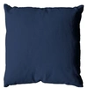 Image de - Coussin uni effet Bachette déhoussable - 60 x 60 cm - Bleu Marine