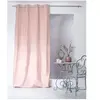 Image de - Rideau uni effet bachette - 135 x 240 cm - Rose