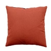 Image de - Petit Coussin déhoussable Panama - 40 x 40 cm - Orange Terre Cuite - Panama