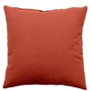 Image de - Grand Coussin déhoussable Panama - 60 x 60 cm - Orange Terre cuite - Panama