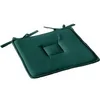 Image de Galette de Chaise Coton 40x40cm Vert Foncé