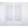 Image de Paire de Voilages à Motif "Cour" 60x120cm Gris