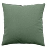 Image de - Petit Coussin déhoussable Panama - 40 x 40 cm - Vert argile - Panama