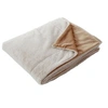 Image de Plaid Imitation Fourrure "Rabbit" 125x150cm Beige