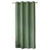 Image de - Rideau en toile unie Basic à 8 oillets - Longueur 240 cm x largeur 140 cm - Vert argile - Basic