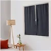 Image de Rideau Occultant "Reglisse" 60x120cm Gris Foncé
