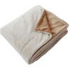 Image de Plaid XL Imitation Fourrure "Rabbit" 180x220cm Beige