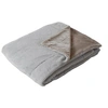 Image de Plaid XL Imitation Fourrure "Rabbit" 180x220cm Gris