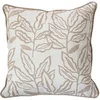 Image de Coussin Déco Motifs Coton Recyclé 40x40cm Ecru