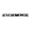 Image de Boudin de Porte Chats "Vickie" 90cm Ecru